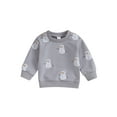 thumbnail image 1 of GXFC Baby Girls Boy Christmas Sweatshirt Clothes 6M 1T 2T 3T Toddler Long Sleeve Snowman Print Holiday Party Pullovers Tops Christmas-themed Clothing for Kids Boy Girls, 1 of 7