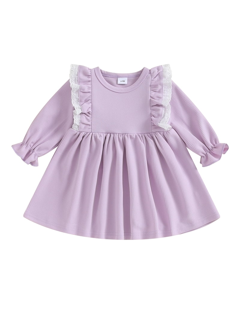 GXFC Baby Girls Fall Dress Clothes 6M 12M 18M 2T 3T Kids Girls Long Sleeve Ruffled A-line Dress Spring Autumn Clothing for Toddler Girls - Walmart.com GXFC Baby Girls Fall Dress Clothes 6M 12M 18M 2T 3T Kids Girls Long Sleeve Ruffled A-line Dress Spring Autumn Clothing for Toddler Girls - Walmart.com
