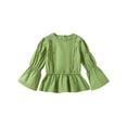 thumbnail image 1 of GXFC Big Girls Fall Clothes Kids Girls Flare Spring Fashion Long Sleeve Tunic Tops Casual Autumn Clothing for Children Girls, 1 of 8