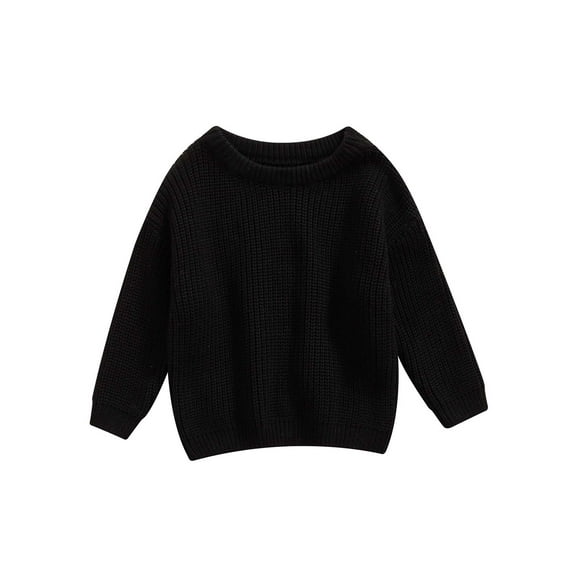 GXFC Infant Baby Boys Girls Fall Cable Knit Sweater Newborn Long Sleeve Solid Knitwear Tops Toddler Casual Warm Autumn Winter Pullovers Clothes 0-3M