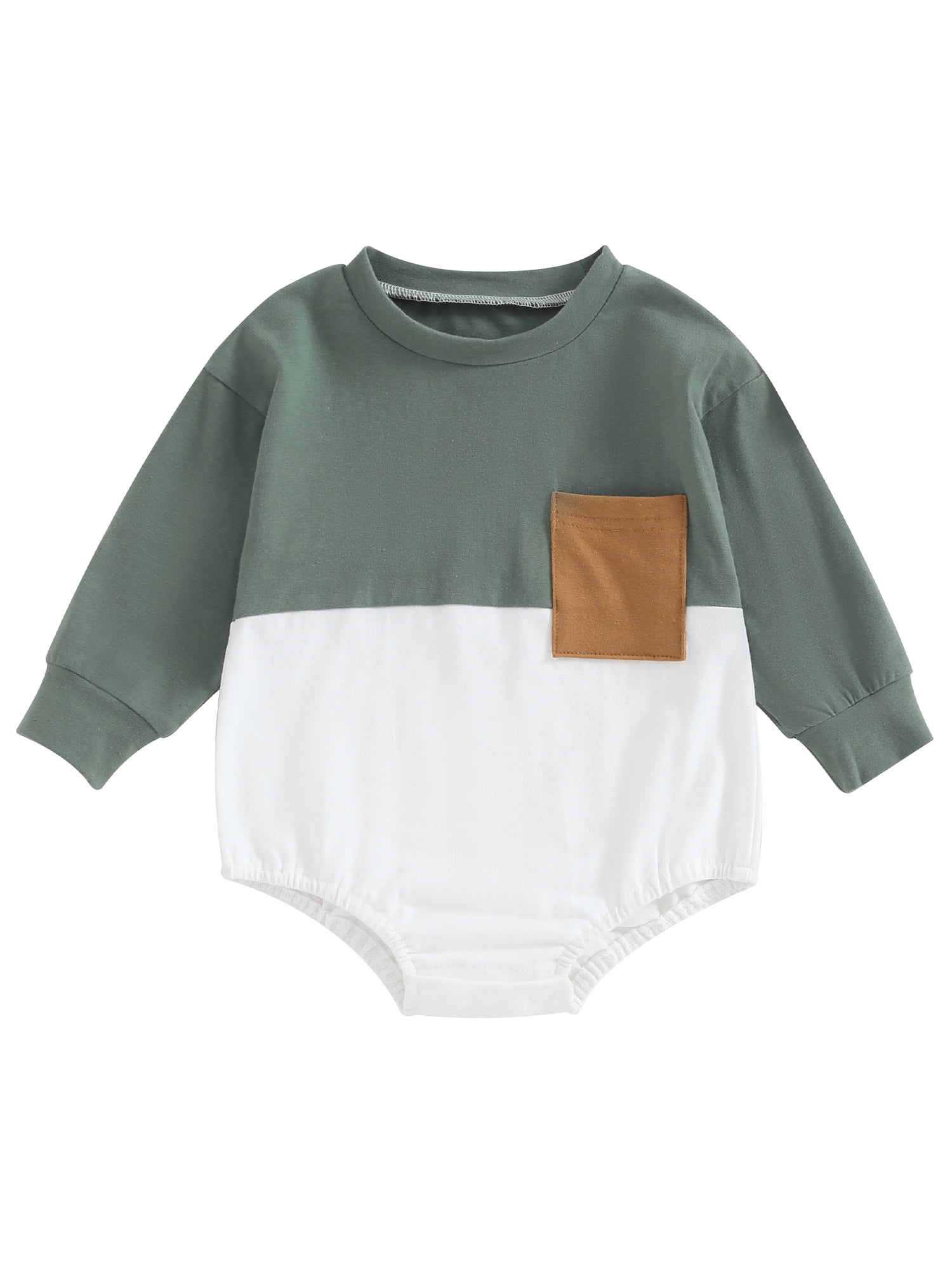 Autumn Hot Selling Baby Boys Color Patchwork Plaid Rompers Bodysuits with Collar