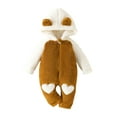 thumbnail image 1 of GXFC Infant Girls Fall Cute Jumpsuits Clothes 6M 12M 18M Baby Girls Long Sleeve Zip Up Hooded Rompers Bodysuit Autumn Animal Clothing for Newborn Girls, 1 of 9