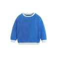 thumbnail image 1 of GXFC Kids Girls Sweaters 6M 1T 2T 3T 4T Girls Toddler Long Sleeve Contrast Color Knit Pullovers Tops Casual Fall Knitwear Clothes for Children Girls, 1 of 9