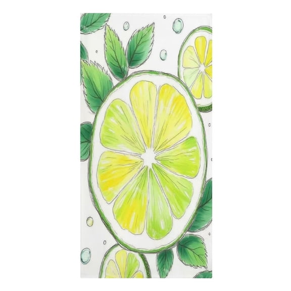 GXFC Line Drawing Lime PatternBeach Towel, Sand Free, Quick Dry, Highly Absorbent, Compact Lightweight, Travel Beach Towel, Essential for Swimming Pool Vacation Camping Yoga, Gift for Father'sday Bir