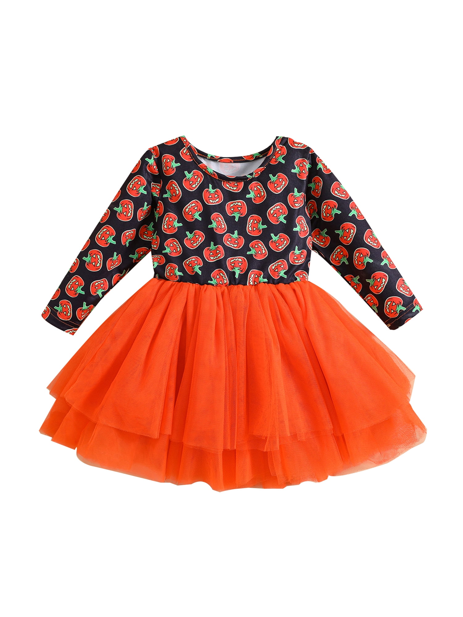 GXFC Little Girls Halloween Princess Dress Clothes 1T 2T 3T 4T 5T Kids