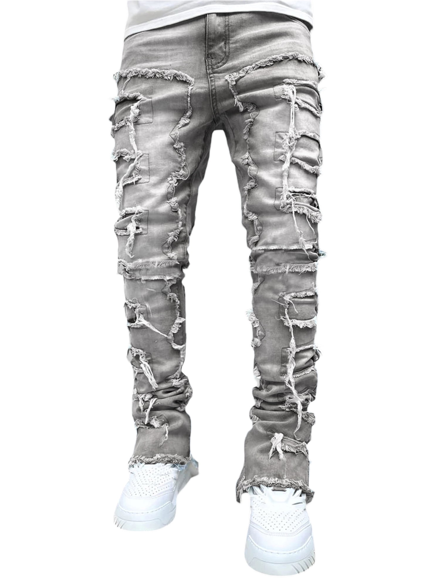 Customer Reviews For GXFC Men Ripped Jeans Regular Straight Denim Pants customer-reviews-for-gxfc-men-ripped-jeans-regular-straight-denim-pants