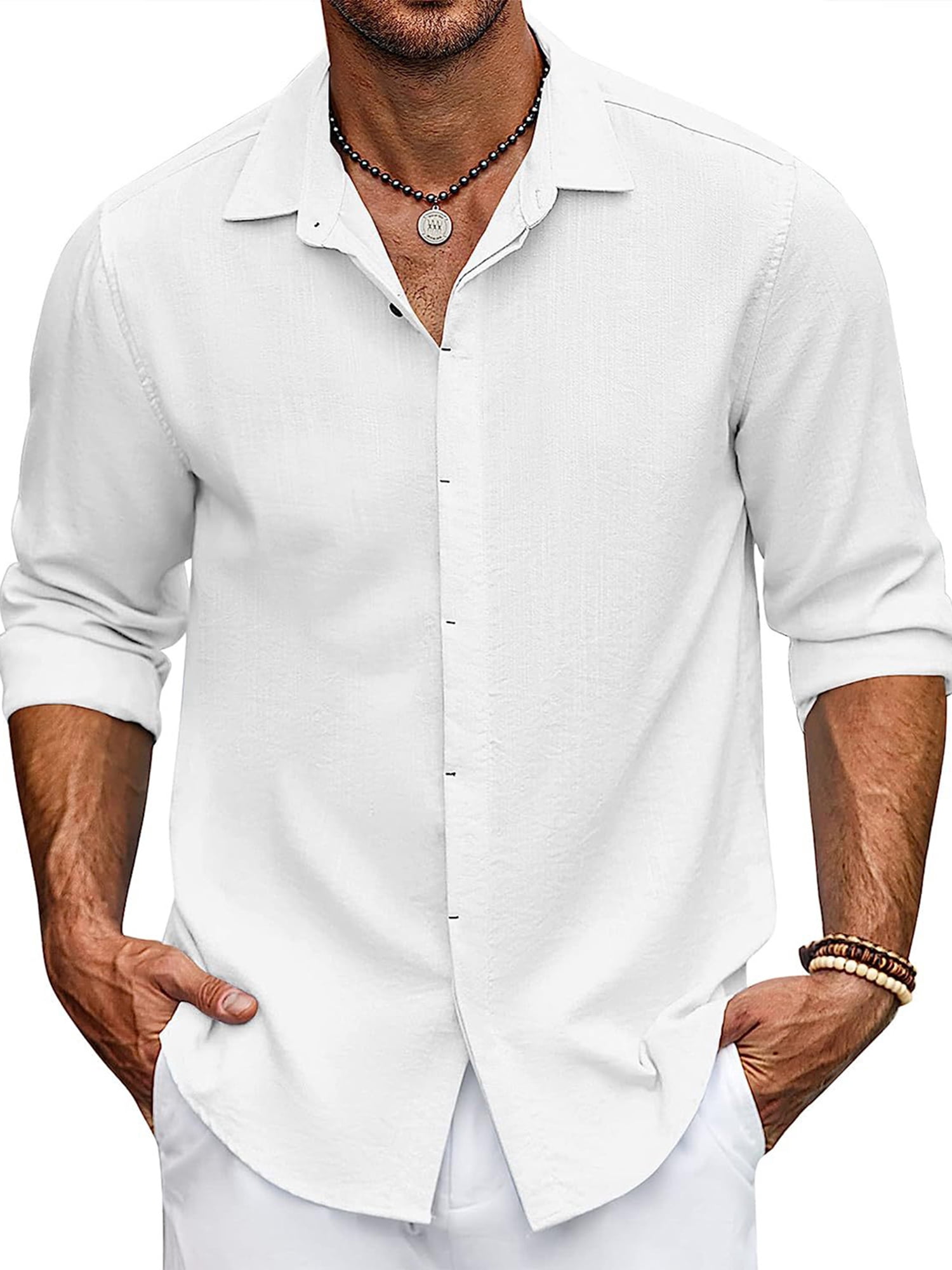 BUTTON DOWN COLLAR SHIRT- main image 1