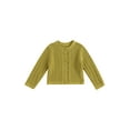 thumbnail image 1 of GXFC Toddler Baby Girls Fall Knitted Closure Cardigan Infant Girls Long Sleeve Button Down Sweater Tops Newborn Girls Casual Warm Fall Winter Top Clothes 0-3T, 1 of 8
