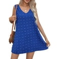 thumbnail image 1 of GXFC Womens Summer Mini Dress Sleeveless Solid Tank Dresses Loose Side Pockets Shift Dresses Beach Dresses for Women, 1 of 5