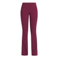 thumbnail image 1 of GXFC Womens Workout Bottoms Laides Slightly Flare Yoga Trousers Wide-Leg Elastic High Waist Casual Pants Fashion Sports Stretch Pants, 1 of 5