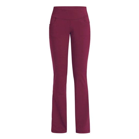 GXFC Womens Workout Bottoms Laides Slightly Flare Yoga Trousers Wide-Leg Elastic High Waist Casual Pants Fashion Sports Stretch Pants