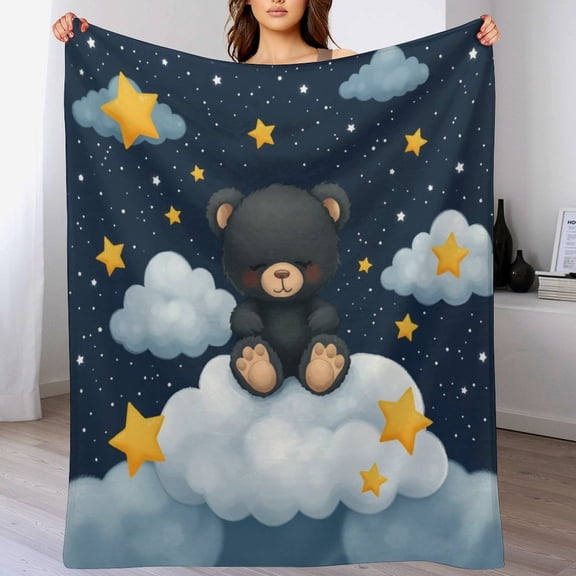 GXFC teddy bear, winter sofa dormitory home decoration, must-have travel product. Size is 30x40 inches.