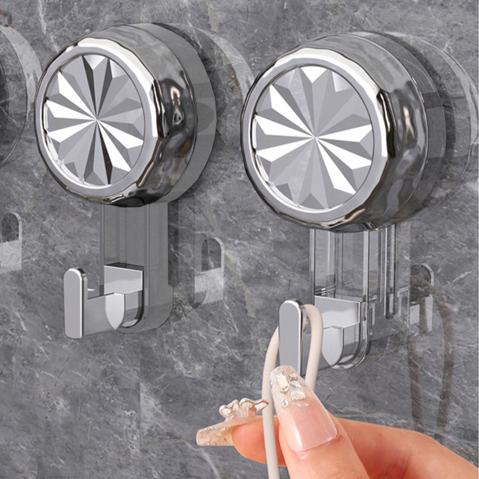 GXFMYA Suction Cup Hook for Bathroom and Kitchen ??? No Punch, Wall ...