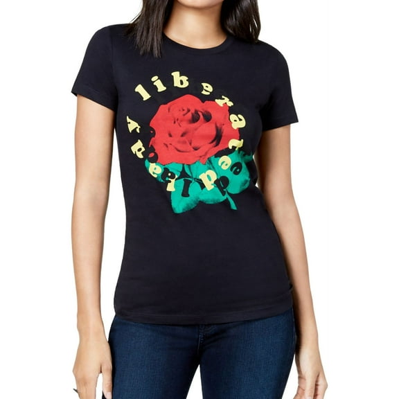 GXG Womens Liberated Lady Graphic T-Shirt, Black, Medium