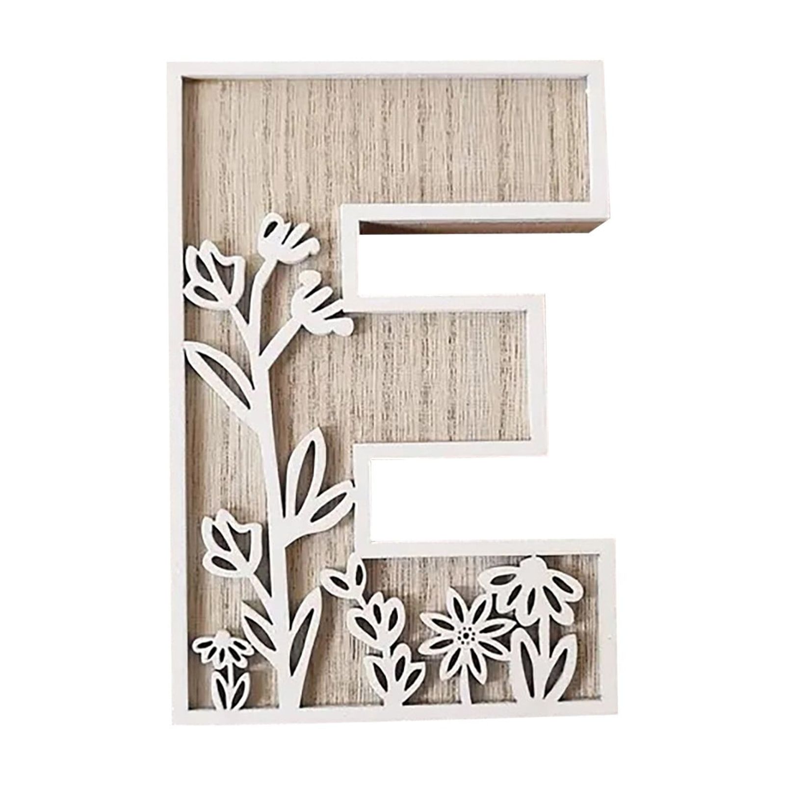 GXIPO Wooden Letters for Wall Decor Rustic Wooden Letters 5 Inch Wood