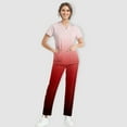 thumbnail image 1 of GXIPO Scrubs for Women Regular and Petite Sizes Nurse Uniform Stretchy Classic V-Neck & Yoga Pants Workwear, 1 of 6