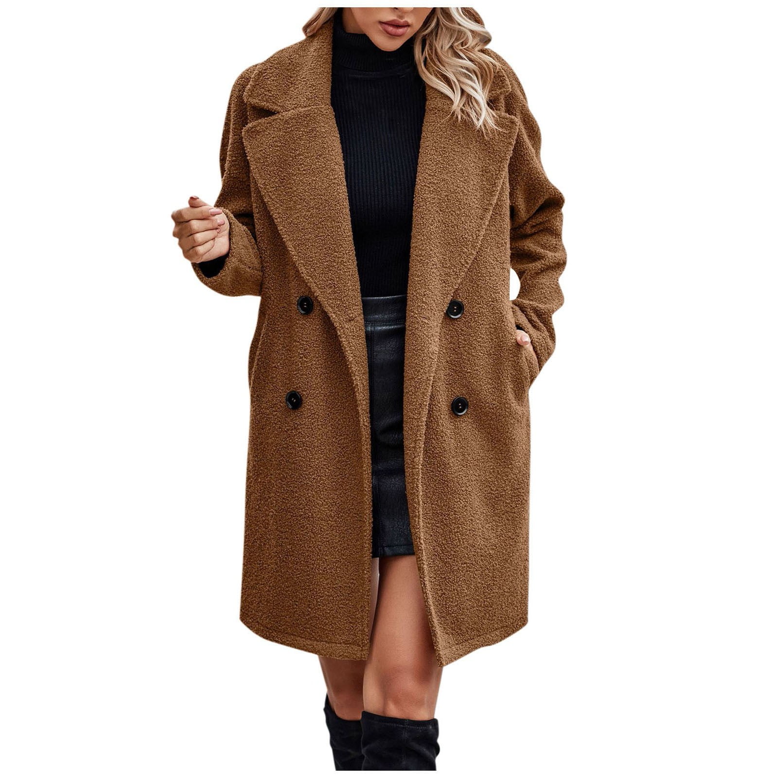Camel stand collar coat hotsell