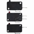 Micro Wave System GXJZY2676 3 Pack Microwave Door Interlock Micro Switch Combo (NO & NC ...