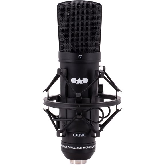 GXL2200 Large-Diaphragm Cardioid Condenser Microphone 1 Gold Diaphragm & Shock Mount
