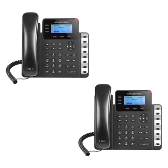 GXP1630 Bundle of 2 Gigabit IP Phone 3 lines 3 XML LCD audio PoE