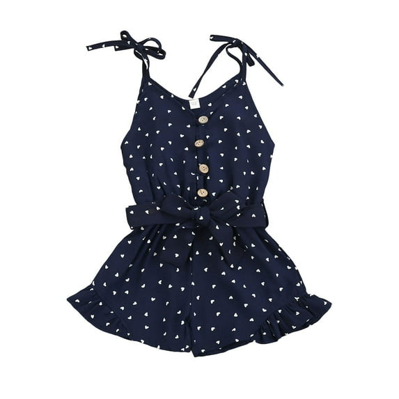 GXWEA 2T Summer Clothes For Girls 2T Dresses For Toddler Girls Toddler Girl Clothes Baby Summer Sleeveless Clothing Cute Romper One-Piece Jumpsuit Summer Clothes