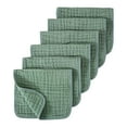 thumbnail image 1 of GXWEA Baby Burp Cloths Baby Girl Burp Cloths Muslin Burp Cloths 100% Cotton Muslin Cloths Large 20''X10'' Extra Soft And Absorbent 6 Pack Baby Burping Cloth For Boys And Girls Green, 1 of 8