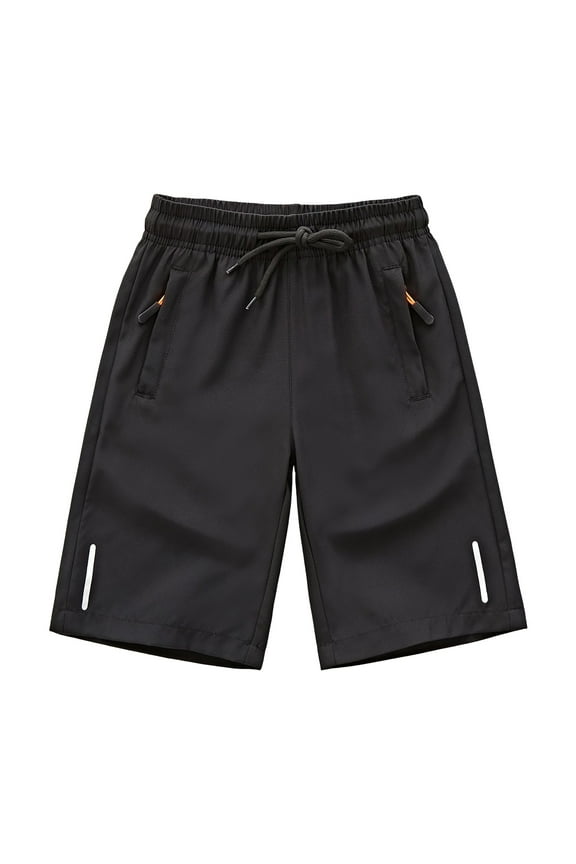 Basketball Shorts Boxing Shorts Boy'S Basketball Shorts Youth Boy'S Active Athletic Performance Shorts With Pockets Moisture Wicking Shorts For Boys Grey 7-8 Years