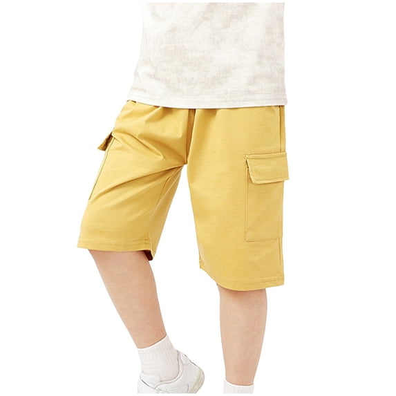 GXWEA Boy Shorts 5T Boys Shorts Boys Shorts Kids Casual Summer Clothes With Pockets