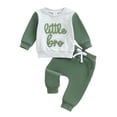 thumbnail image 1 of GXWEA Boys Clothes 2T Boys Clothes Toddler Boy Clothes Shirt - 2 Piece Outfit Toddler Sweatpants Set 18-24 Months, 1 of 5