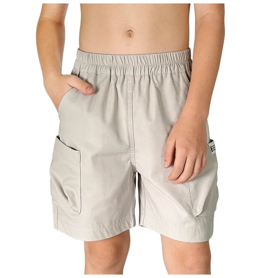 GXWEA Boys Gym Shorts Boys Clothes Size 10 Boys Shorts Youth Lightweight Pull-On Hiking Shorts For Sports Outdoor