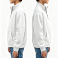 thumbnail image 1 of GXWEA Boys Quarter Zip Sweatshirts Ribbed Knit Fashion Pullover Tops, 1 of 4