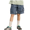 thumbnail image 1 of GXWEA Boys' Shorts 5T Boys Shorts Boys Shorts Youth Lightweight Pull-On Hiking Shorts For Sports Outdoor, 1 of 5