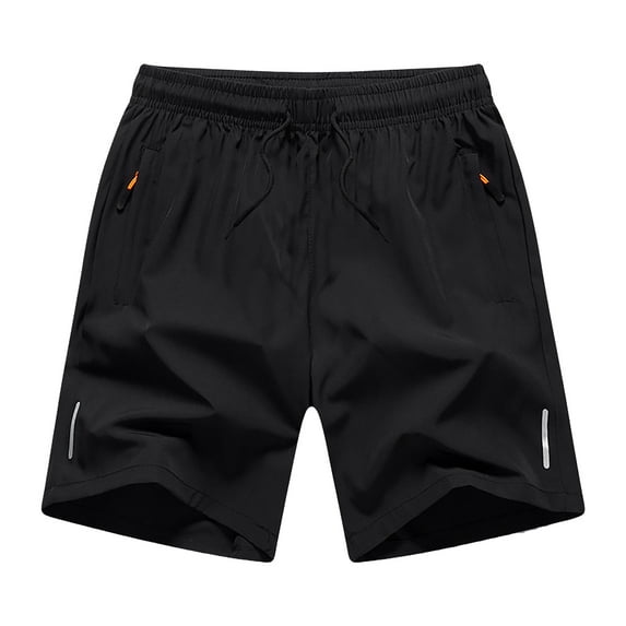 GXWEA Boys Shorts Size 7 Short Para NiñOs Boys Cargo Shorts, Outdoor Quick Dry Hiking Shorts, Lightweight Athletic Short With Zipper Pockets Black 8-9 Years