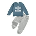 thumbnail image 1 of GXWEA Boys Sweatsuit 2T Boys Clothes Toddler Boy Clothes Shirt - 2 Piece Outfit Toddler Sweatpants Set 3-4 Years, 1 of 5