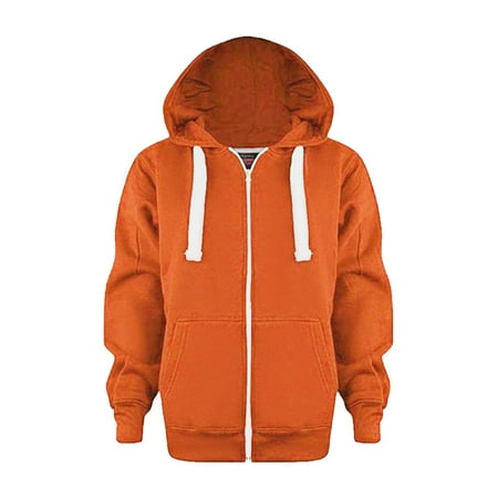 GXWEA Boys Hoodies Size 8-10 Boys Hoodies Size 10 12 Youth Solid Classic Hoodies Soft Hooded Full Zip Sweatshirts For Children 5-6 Years