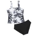 thumbnail image 1 of GXWEA Kids Bathing Suits 5T Swimsuit Girls Girls Tankini Swimsuit 2 Piece Bathing Suits For Girls Swim Tank Top And Bottoms, 1 of 8