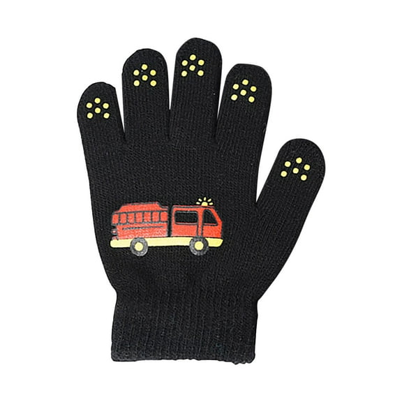 GXWEA Kids Mittens Kids Fleece Gloves Toddler Mittens Kids 1 Pairs Fleece Gloves Winter Warm 5-12 years