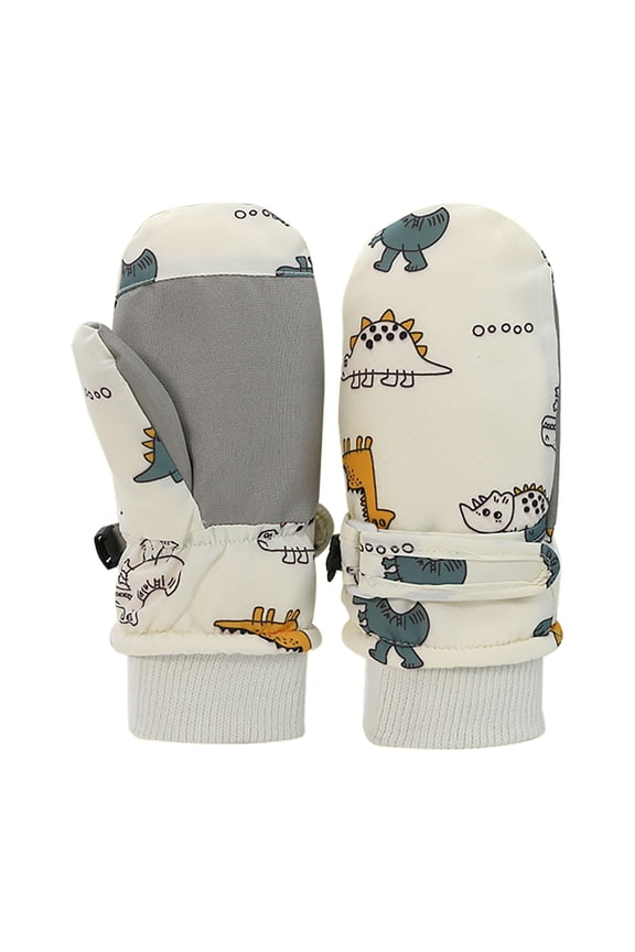 Kids Mittens Warm Gloves For Kids Kids Gloves Winter Gloves Thick Gloves Stretchy Warm Gloves Boys Girls 2-4 Years