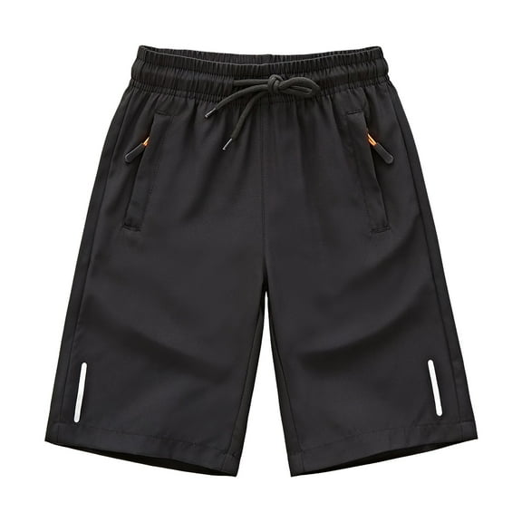 GXWEA Kids Shorts Boys Athletic Shorts Boys Boy'S Basketball Shorts Youth Boy'S Active Athletic Performance Shorts With Pockets Moisture Wicking Shorts For Boys Grey 9-10 Years