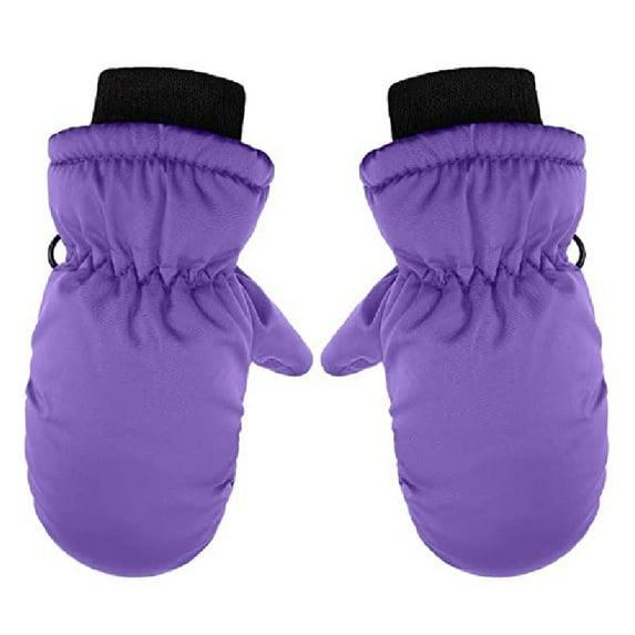GXWEA Kids Winter Gloves Mittens Kids Waterproof Mittens Thicken Toddler Winter Snow Gloves Warm Ski Gloves For Girls Boys 3-8 years