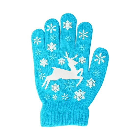 GXWEA Kids Winter Gloves Kids Fleece Gloves Kids Waterproof Mittens Thicken Toddler Winter Snow Gloves Warm Ski Gloves For Girls Boys 5-12 years
