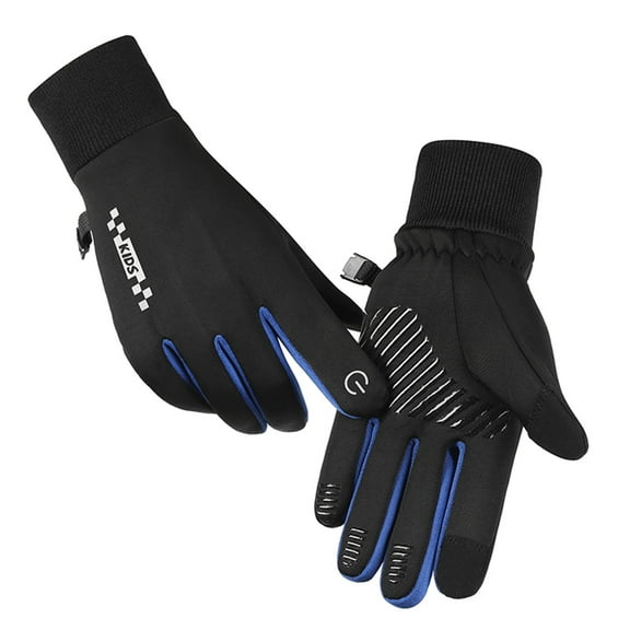 GXWEA Kids Winter Gloves Waterproof Gloves Kids Kids Waterproof Mittens Thicken Toddler Winter Snow Gloves Warm Ski Gloves For Girls Boys XL