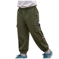 thumbnail image 1 of GXWEA Pants For Teens 5T Pants Boy'S Cargo Joggers Pants Youth Hiking Lightweight Pants For Sports Outdoor 2-3 Years AG, 1 of 5