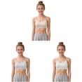 thumbnail image 1 of GXWEA Sports Bras For Teens Girls Sports Bras Size 14-16 Girl Sport Cami Bras Cotton For Teens Girls Training Bras With Adjustable Straps Fixed Pads, 1 of 8