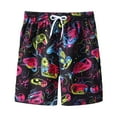 thumbnail image 1 of GXWEA Swimming Trunks For Boys 10-12 Teen Boy Swim Trunks Boys Swim Trunks Soft Boxers Lined Swimsuit Bathing Shorts Upf 50+ Functional Drawstring Multicolour 7-8 Years, 1 of 9