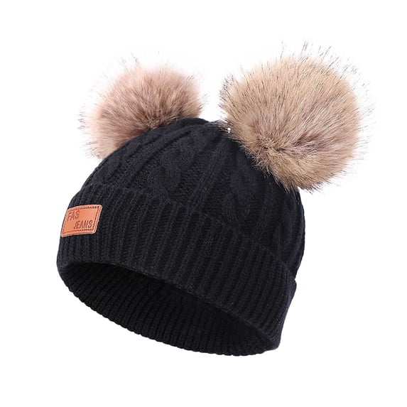 GXWEA Toddler Hat Toddler Girl Hats Winter Warm Hat Fleece Lined Knit Beanie For Kids Perfect For Boys And Girls