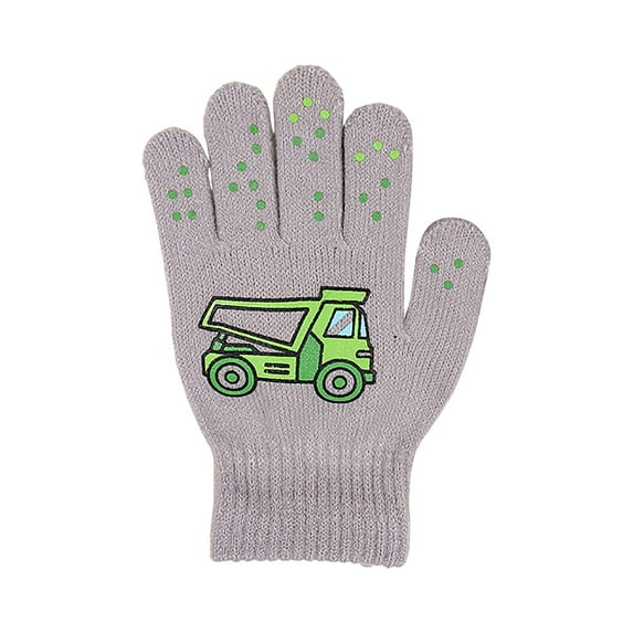 GXWEA Kids Mittens Snow Gloves For Kids Kids Waterproof Mittens Thicken Toddler Winter Snow Gloves Warm Ski Gloves For Girls Boys 5-12 years