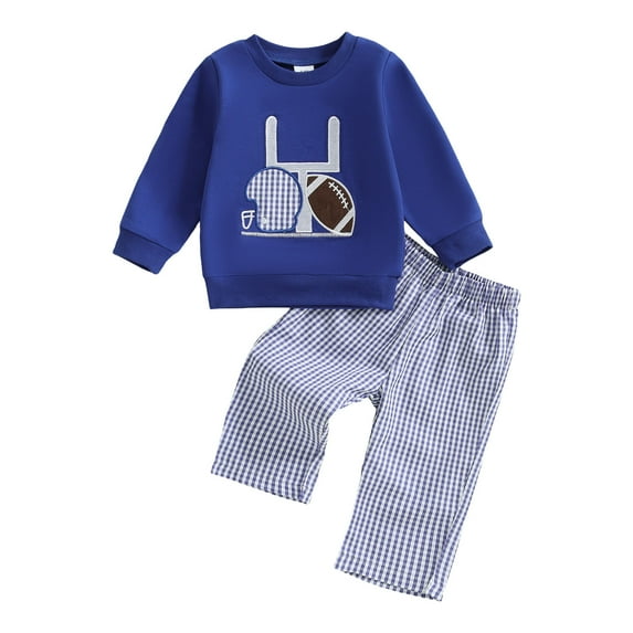 GXWEA Toddler Outfits 2T Clothes Boys Toddler Boys' 2-Piece Sweatshirt And Jogger Set 2-3 Years