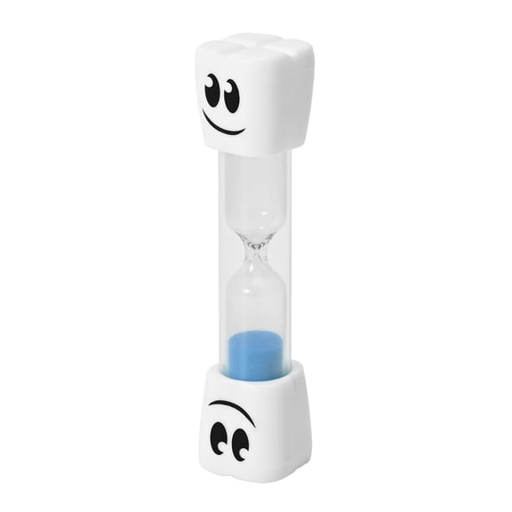 GXXGREAT 2 Minute Creative Big Eye Timer Sandglass Child Friendly Cartoon Face Design Durable & Drop Ornament & Gift