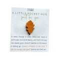 GXXGREAT Autumn Leaves Pocket Hug Keepsake Gift Keepsake Card
